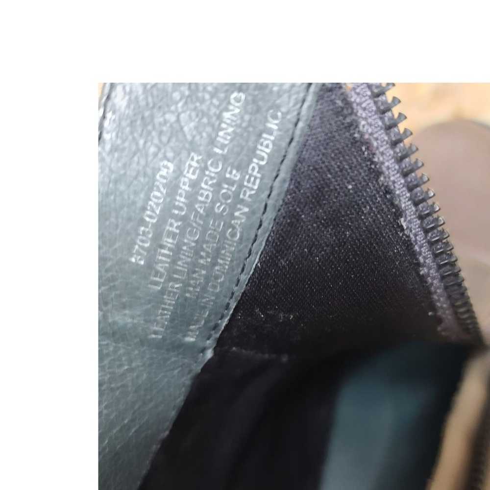 Dansko Billie Nappa Burnished Gray Leather Side Z… - image 5
