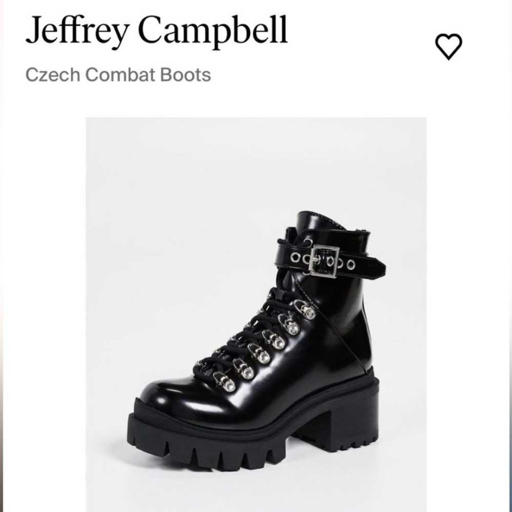 Jeffrey Campbell Czech boots size 6 - image 1