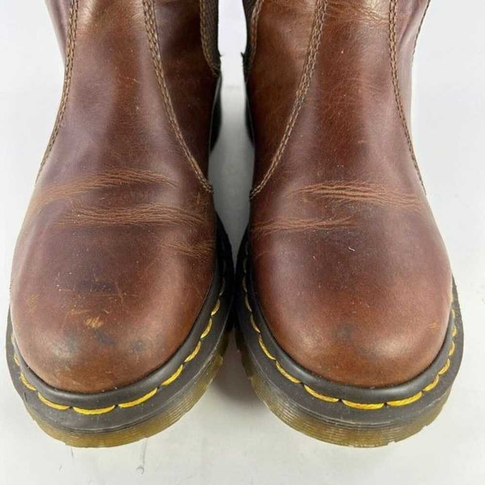 Dr. Martens Leonore Womens Brown Leather Boot US … - image 7