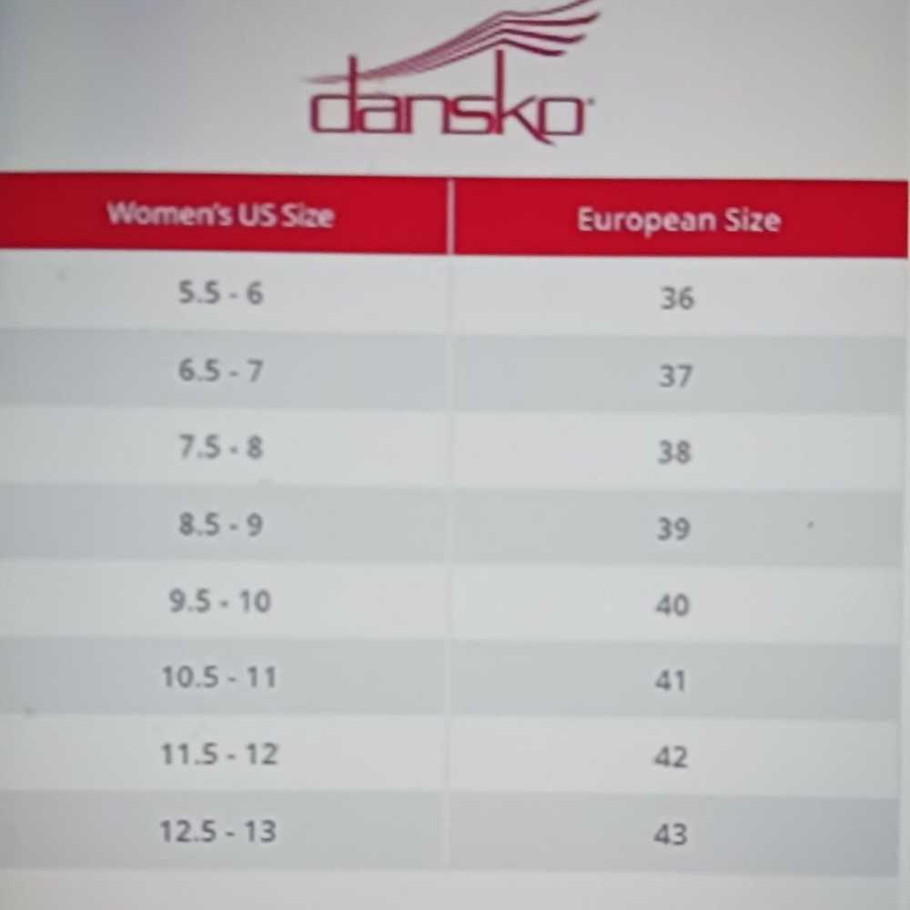 Dansko Marlene Ankle Boots size 38 US 7.5/8   #S2… - image 12