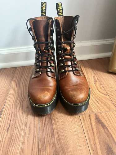 Doc Martens Leona Farrier Heeled Boots (8) | Used,