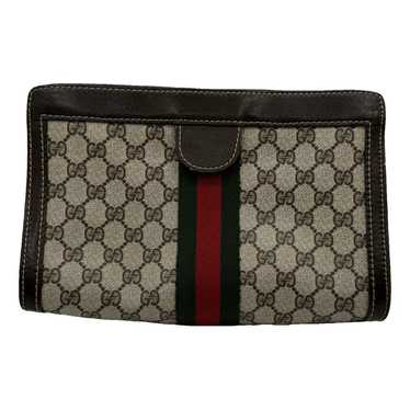 Gucci Ophidia leather clutch