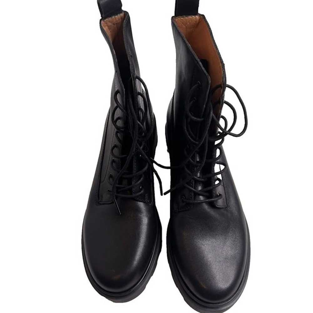 Madewell Womens $188 The Shelton Lace-Up Boot Bla… - image 3