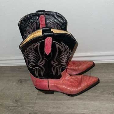 Corral Western pink boots