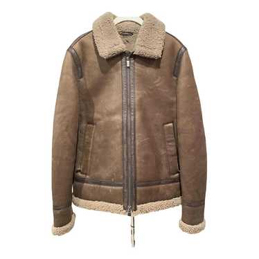 Z Zegna Leather jacket