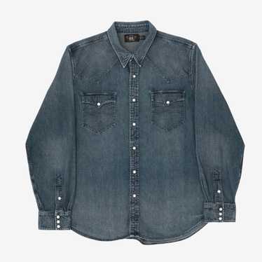 Rrl denim western shirt - Gem