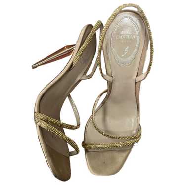 Rene Caovilla Glitter heels