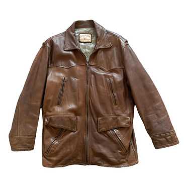 ジャケット・アウター 80s chevignon Leather jacket brown s Chevignon vintage leather jacket - Gem
