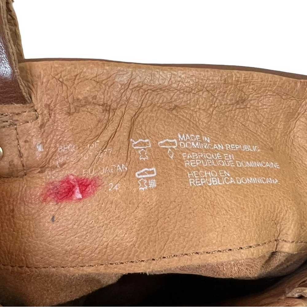Ugg Ava Shearling Heeled Knee High Brown Leather … - image 8