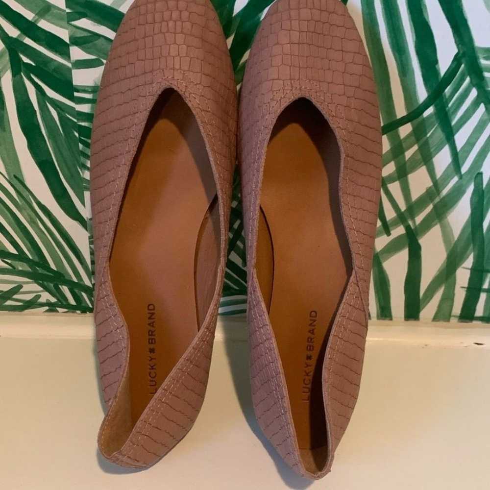 Lucky Alba flat in dusty pink size 9 - image 4