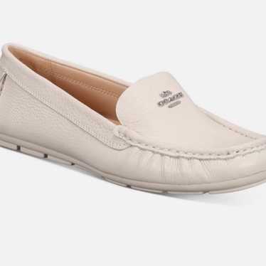 Coach womens white loafers - Gem