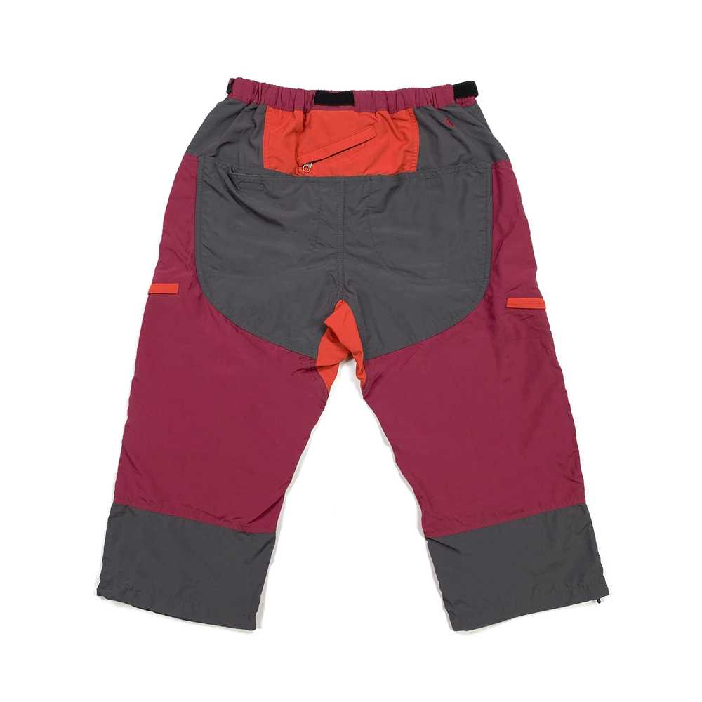 Aigle 3/4th Colorblock Hiking Pants (Burgundy) - image 2