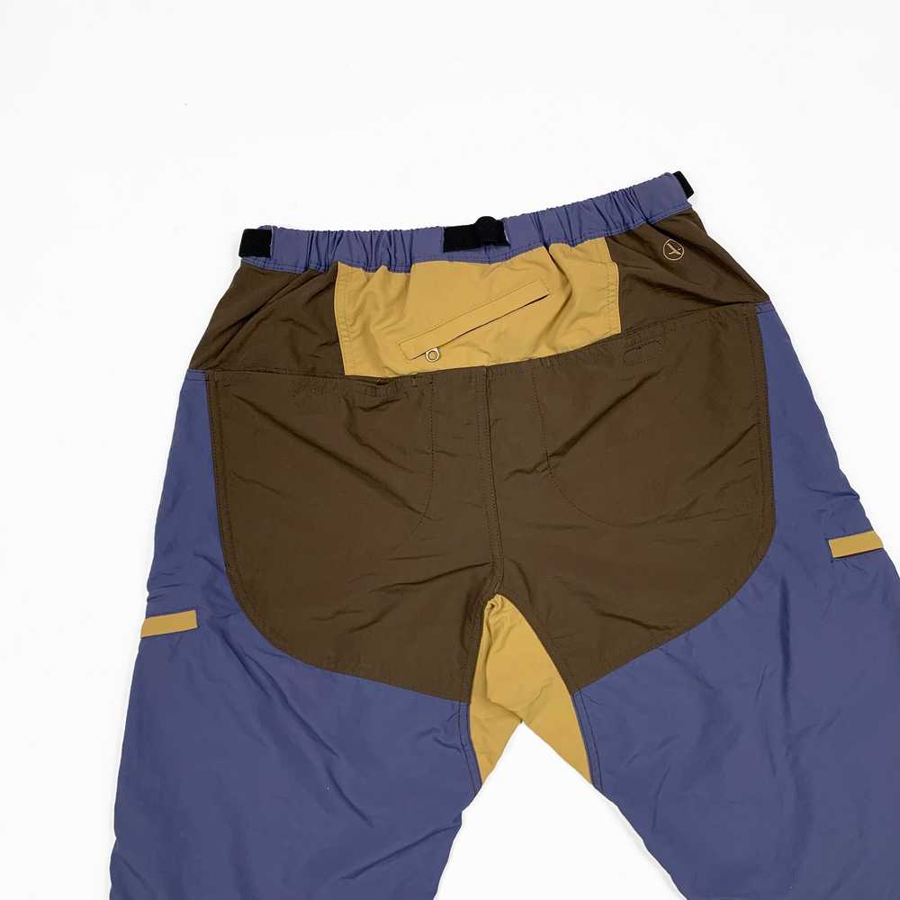 Aigle 3/4th Colorblock Hiking Pants (Burgundy) - image 3