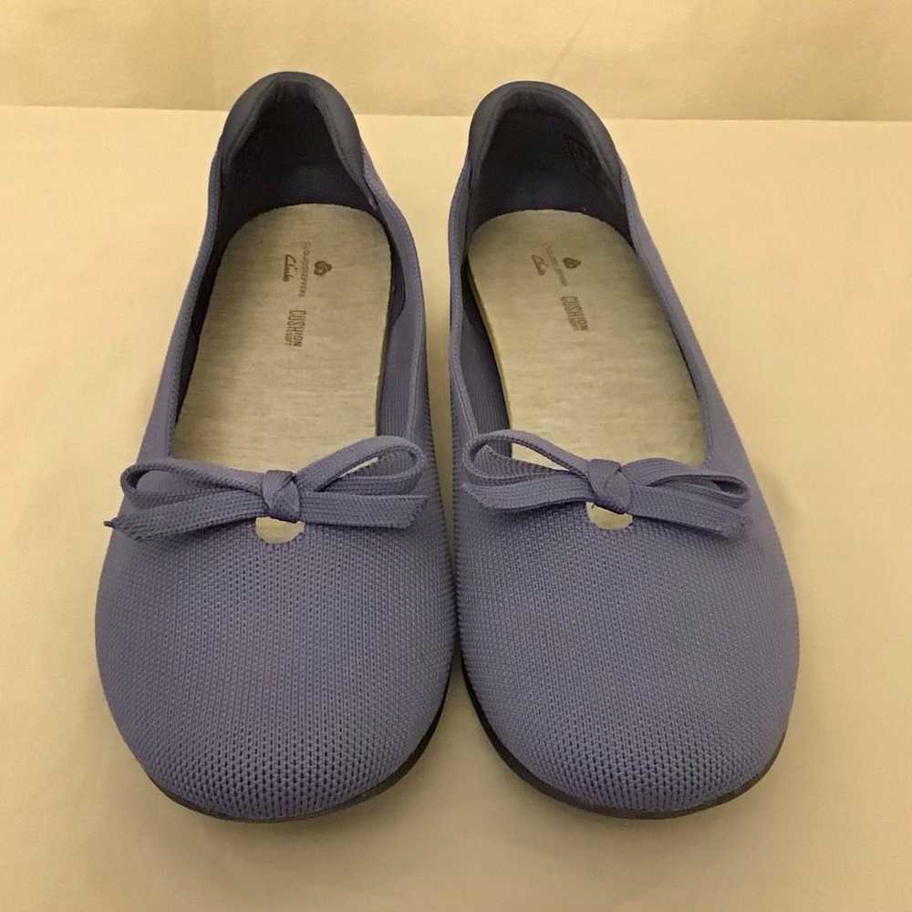 Clarks 11W Carly Hope Ballet Flats Lavender Cloud… - image 3