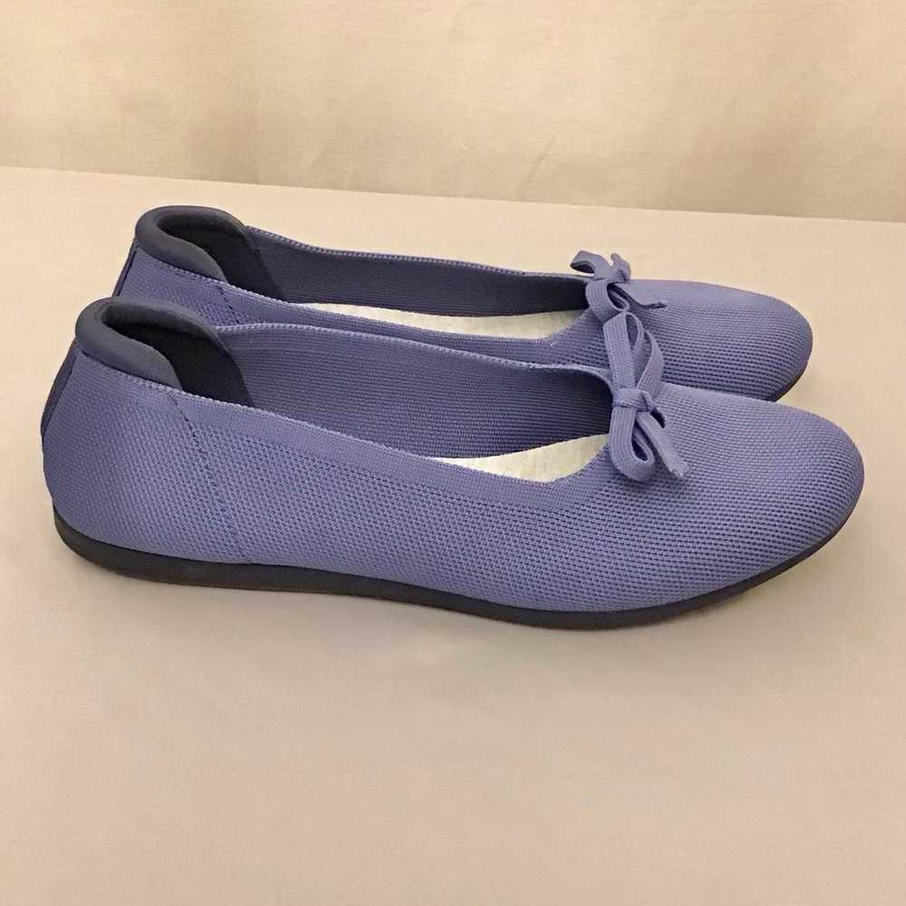 Clarks 11W Carly Hope Ballet Flats Lavender Cloud… - image 7