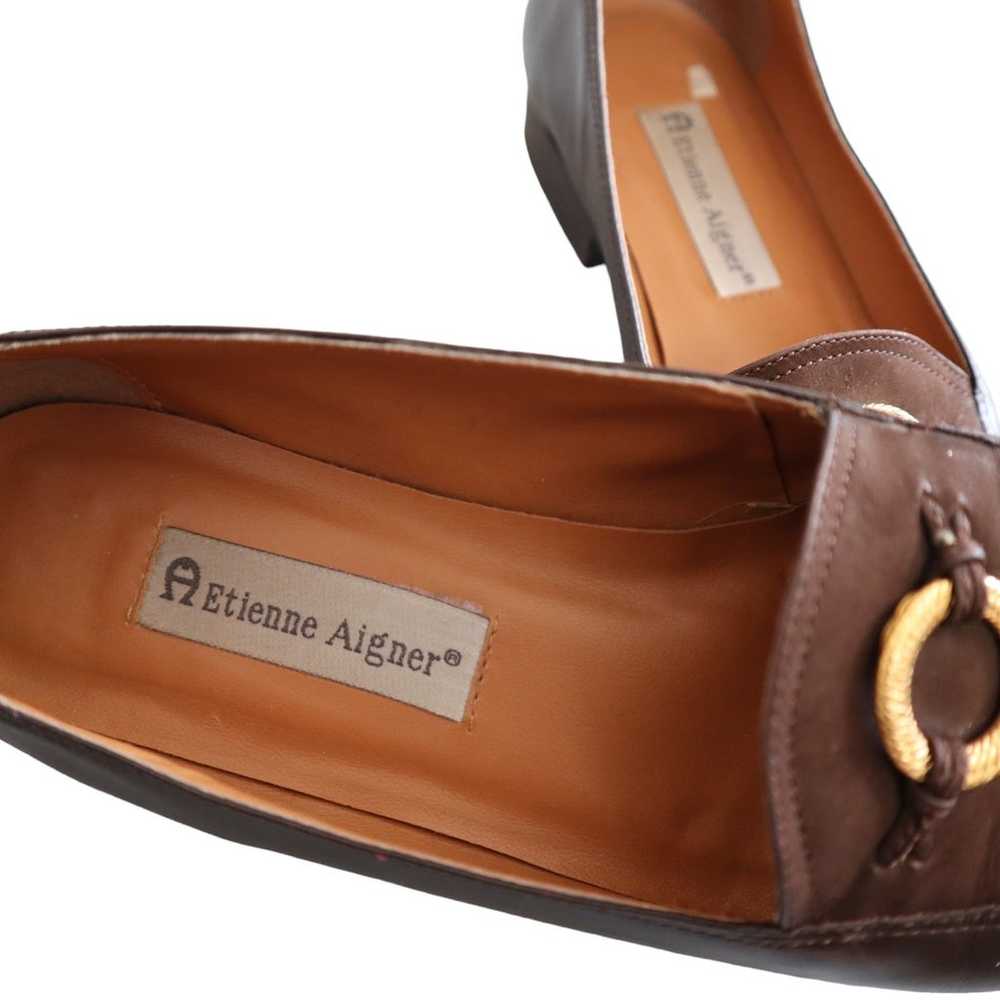 Etienne Aigner Margaret Leather Loafer Flats Wome… - image 4