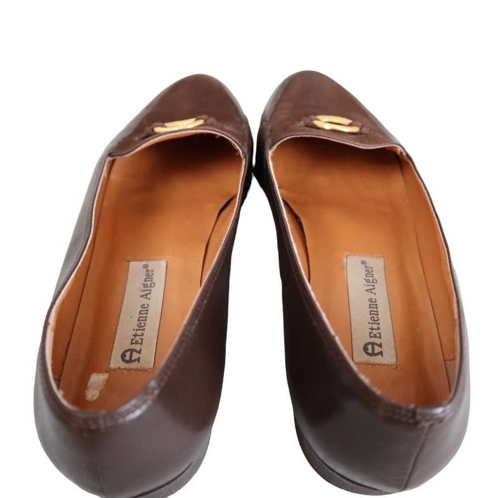 Etienne Aigner Margaret Leather Loafer Flats Wome… - image 9
