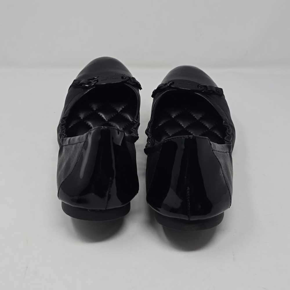 Michael Kors Joyce Black Leather Ballet Flats Wom… - image 5