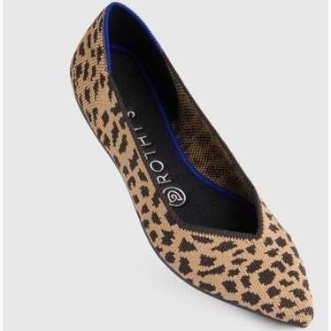 ROTHYS The Point Loafer in Leopard Print Size 8 - image 1