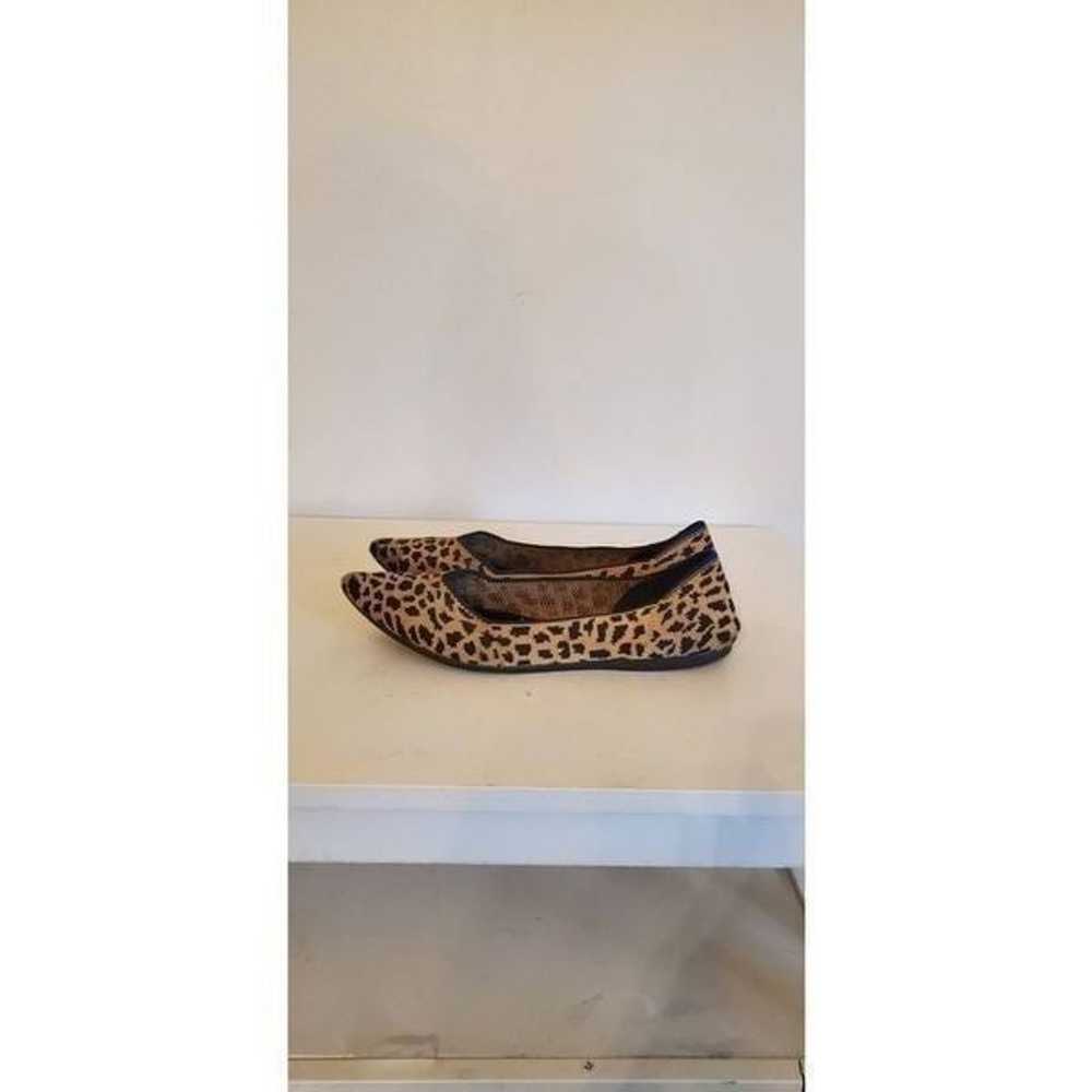 ROTHYS The Point Loafer in Leopard Print Size 8 - image 4