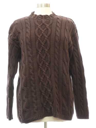 1980's Westbound Casuals Womens Cable Knit Sweater