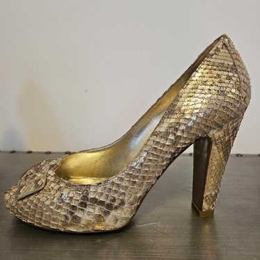 Sergio Rossi Snake Skin never used - image 1