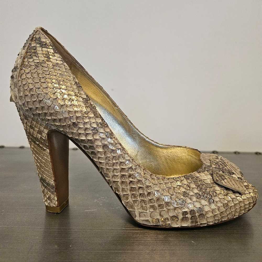 Sergio Rossi Snake Skin never used - image 7