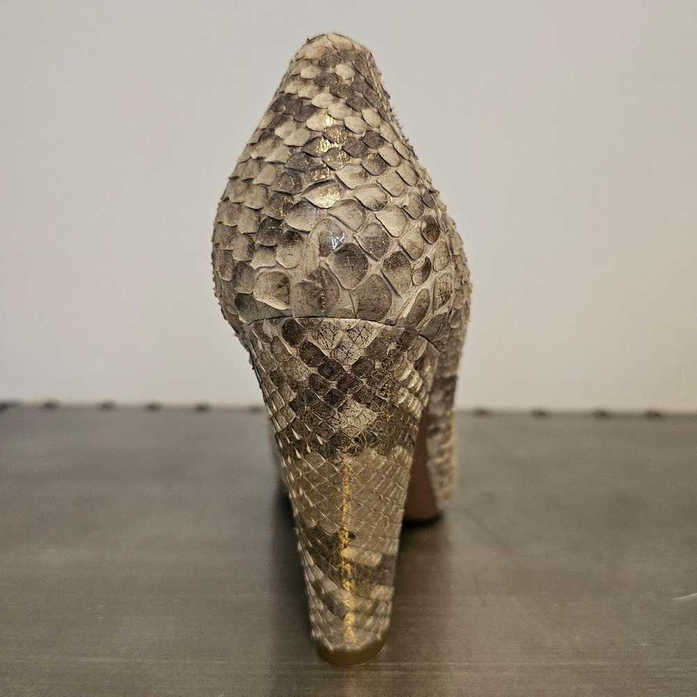 Sergio Rossi Snake Skin never used - image 8