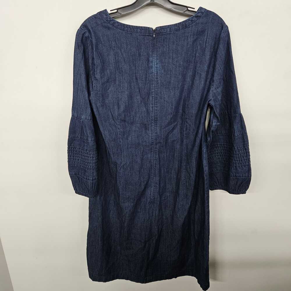 Talbots Navy Long Sleeve Dress - image 2