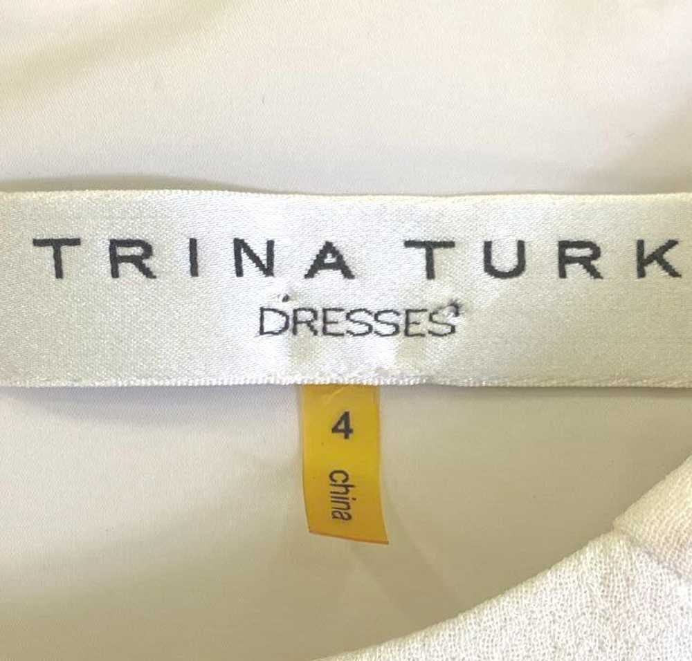 Trina Turk Ivory Casual Dress - Size 4 - image 3