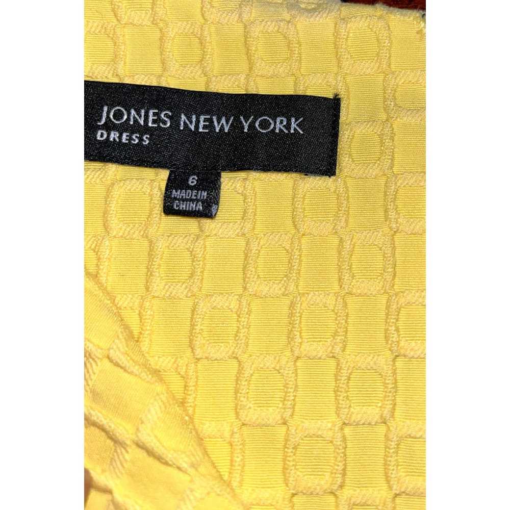 Jones New York Women Yellow Sheath Front Buckle D… - image 3