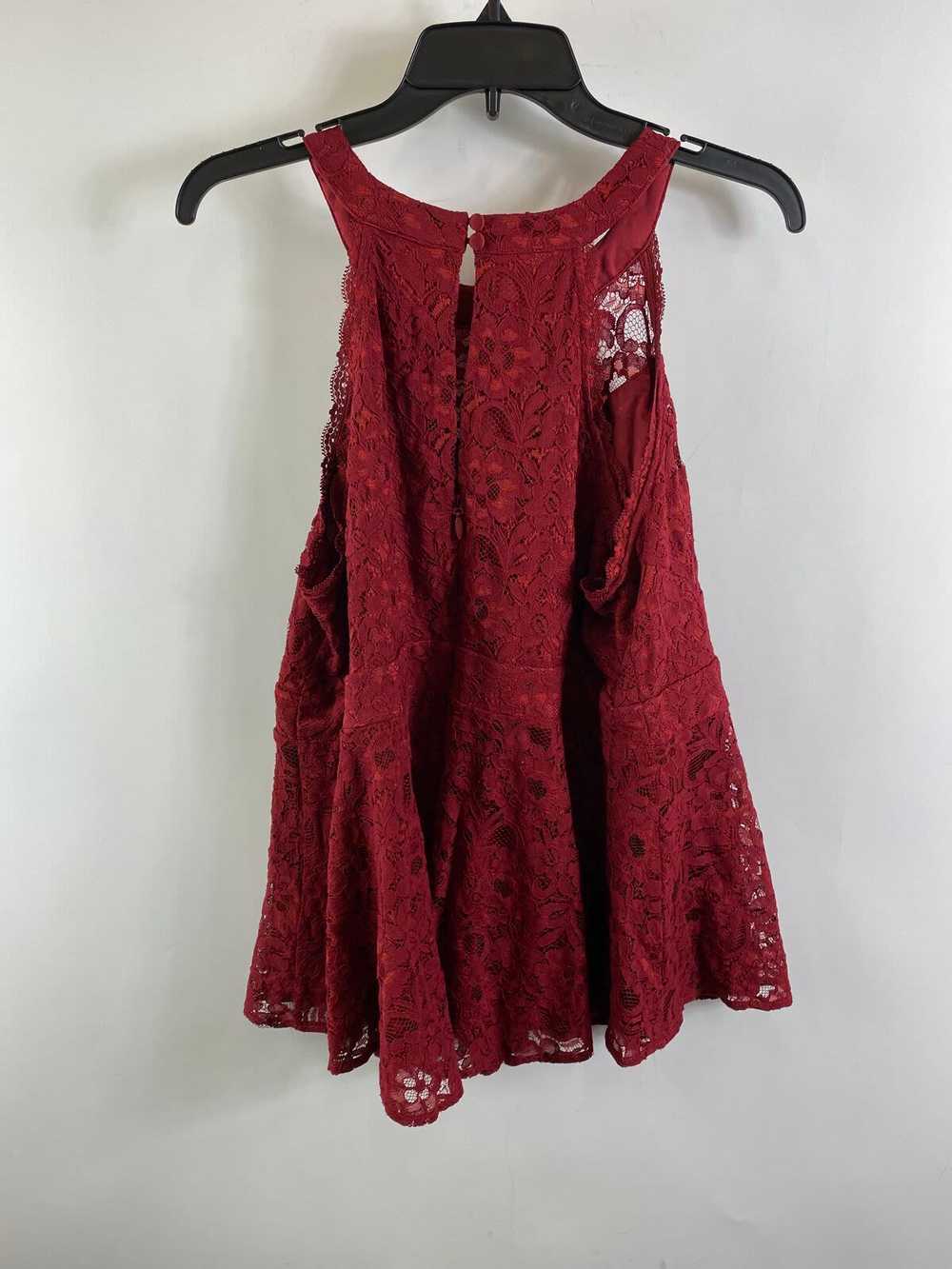 Torrid Women Burgundy Lace Dress 2X NWT - image 2
