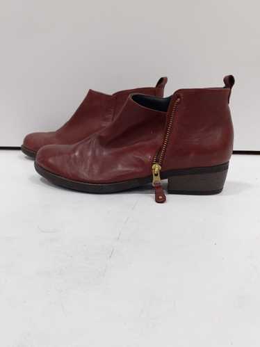 Eric Michael Ankle Booties Size Zip Leather Boots 