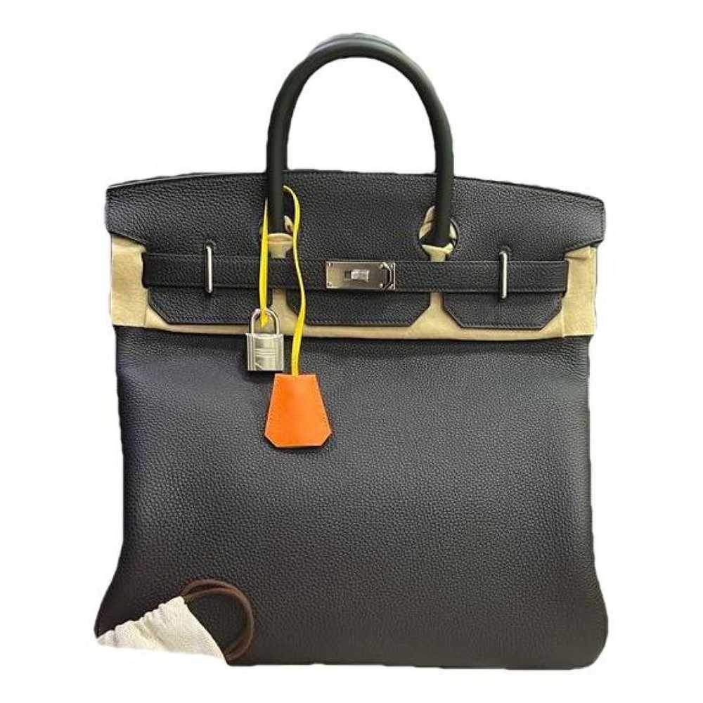 Hermès Haut à Courroies leather handbag - image 1