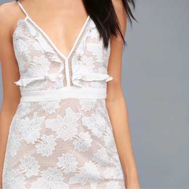 Bardot Vienna White Lace Dress