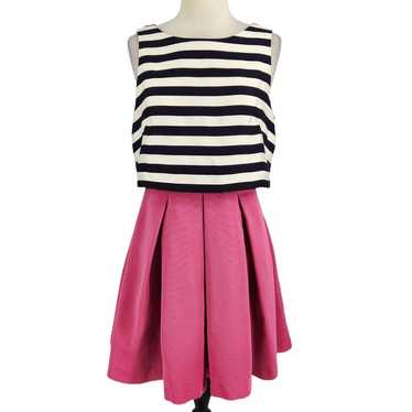 Eliza J Pink Stripe Dress Size 6