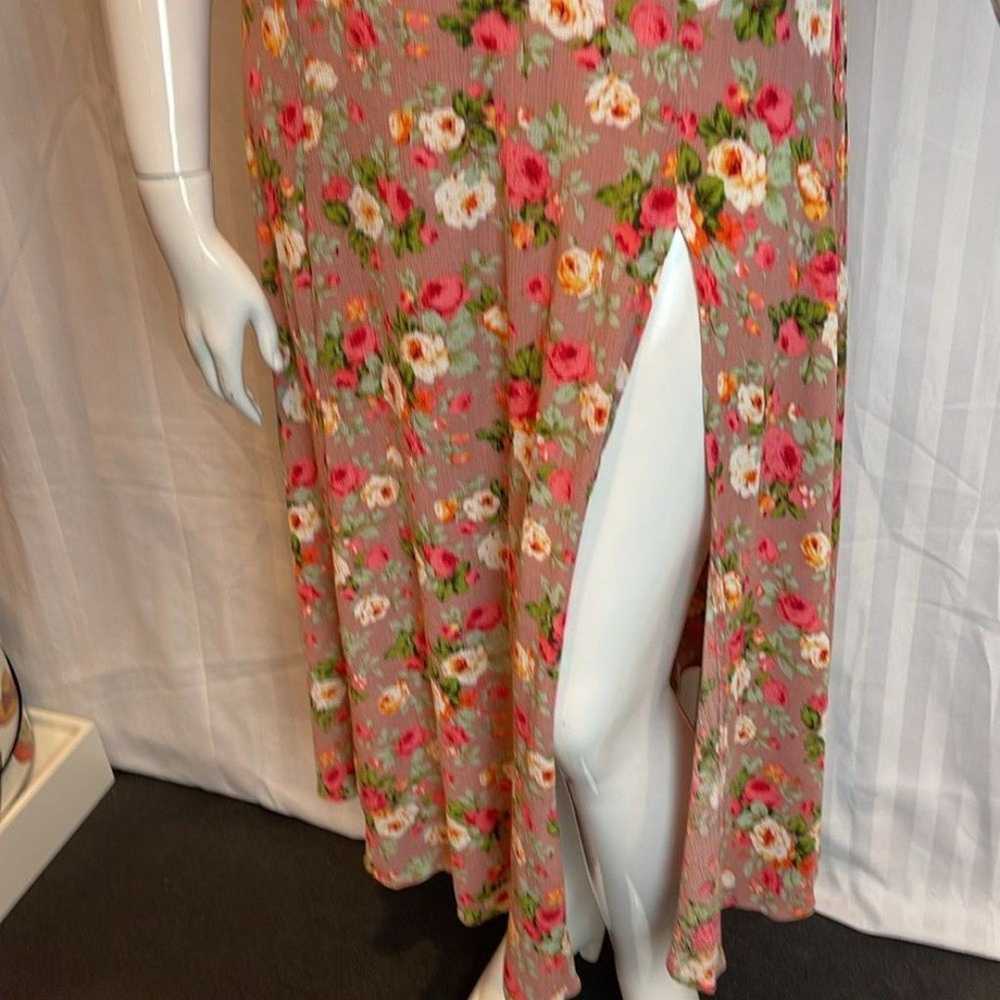 Everlasting Bliss Blush Floral Print Maxi Dress S… - image 10