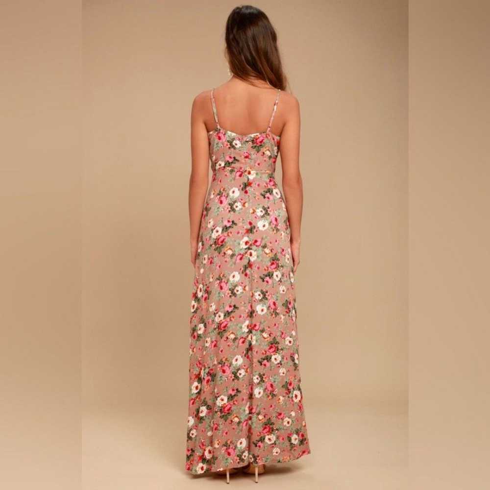 Everlasting Bliss Blush Floral Print Maxi Dress S… - image 3