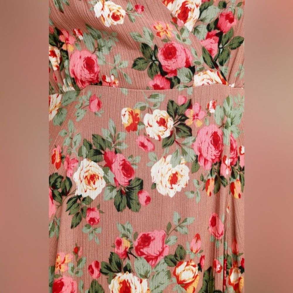 Everlasting Bliss Blush Floral Print Maxi Dress S… - image 4