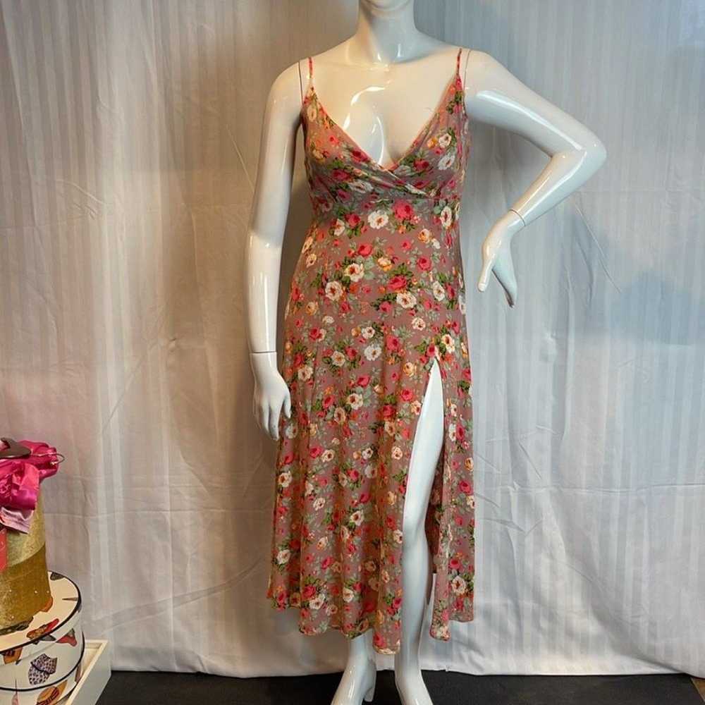Everlasting Bliss Blush Floral Print Maxi Dress S… - image 5