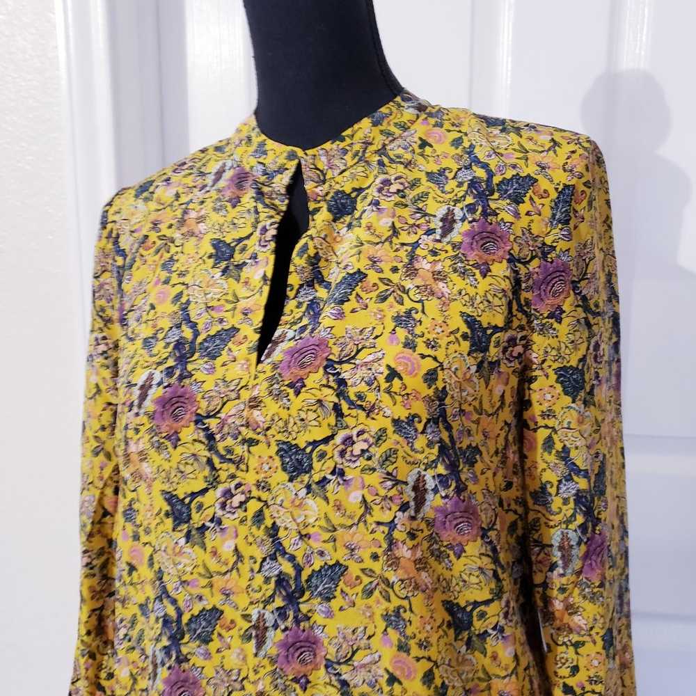 Madewell x Karen Walker Silk Floral Loretta Dress… - image 3