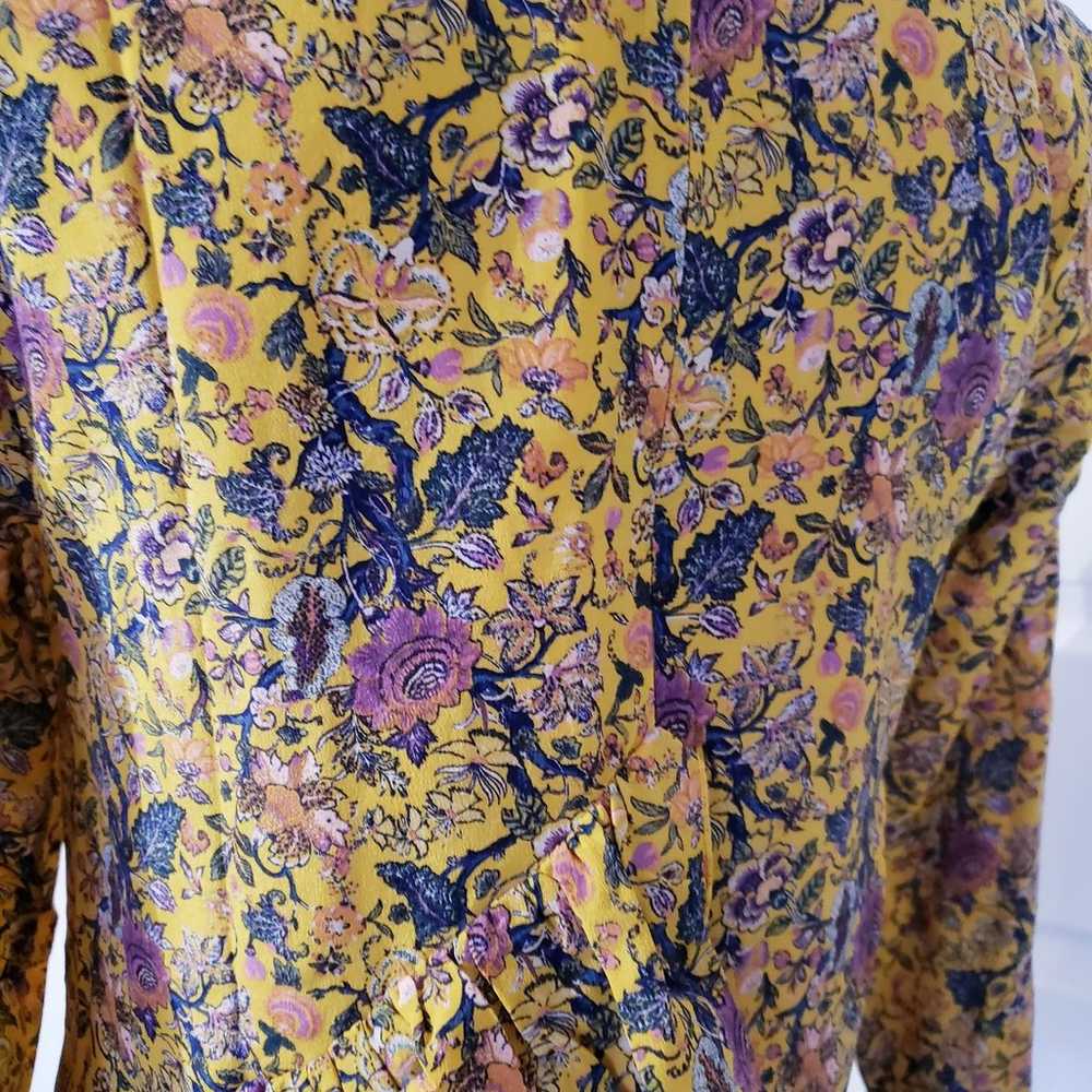 Madewell x Karen Walker Silk Floral Loretta Dress… - image 6