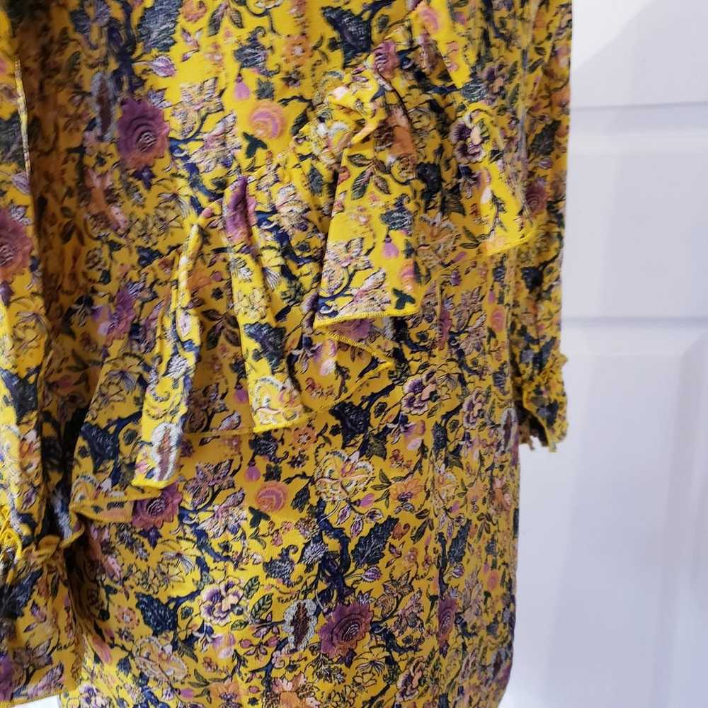 Madewell x Karen Walker Silk Floral Loretta Dress… - image 8