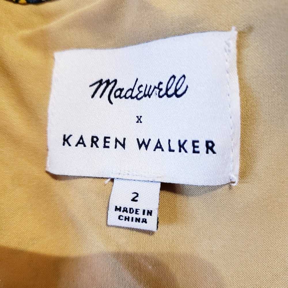 Madewell x Karen Walker Silk Floral Loretta Dress… - image 9