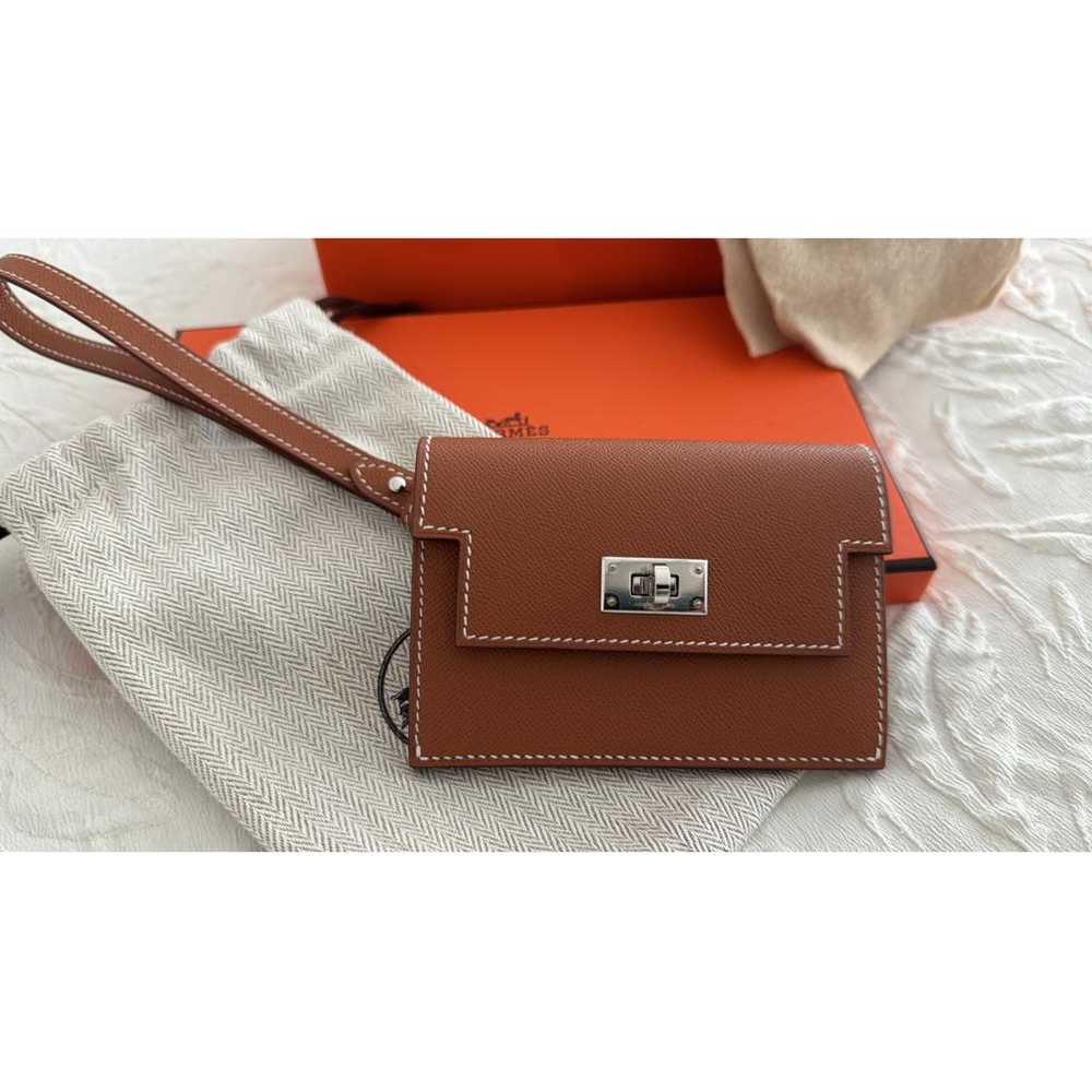 Hermès Kelly leather purse - image 2