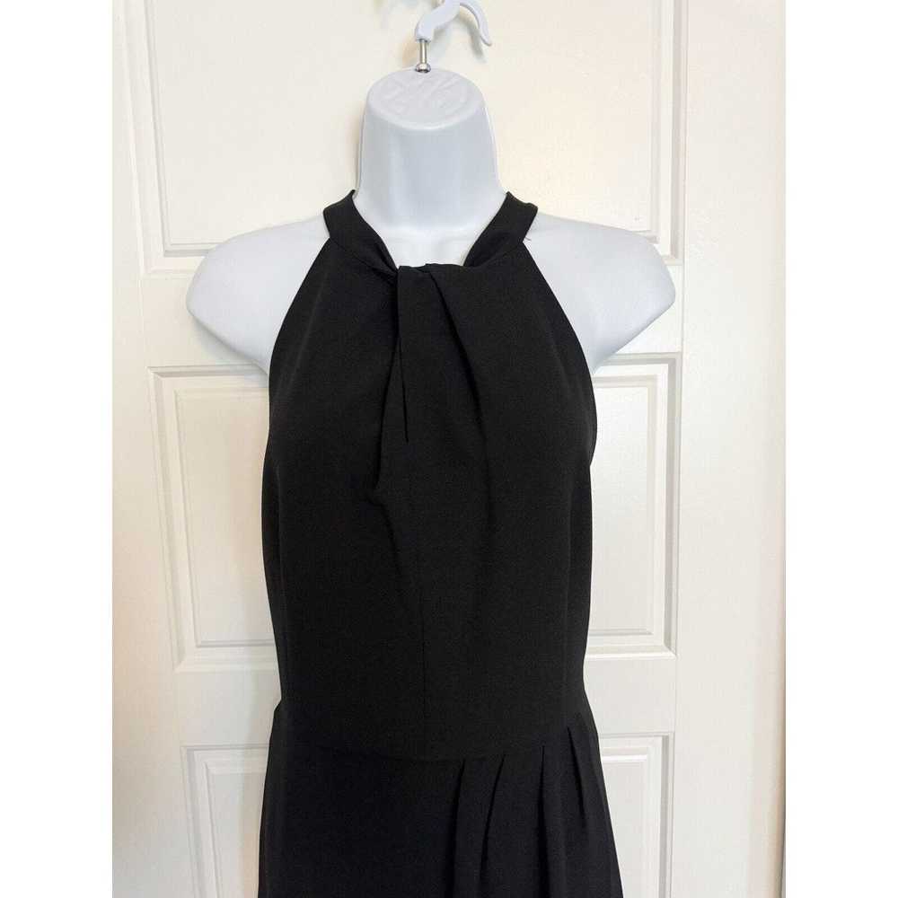 Julia Jordan Dress Size 16 Black Knot Neck Halter… - image 3