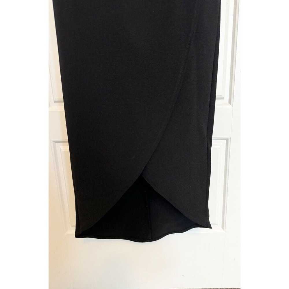 Julia Jordan Dress Size 16 Black Knot Neck Halter… - image 5