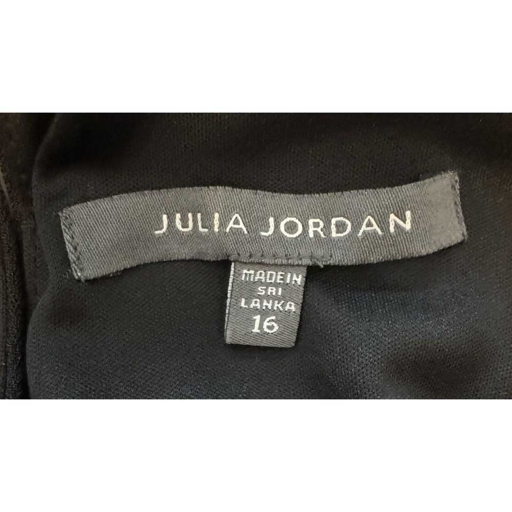 Julia Jordan Dress Size 16 Black Knot Neck Halter… - image 9