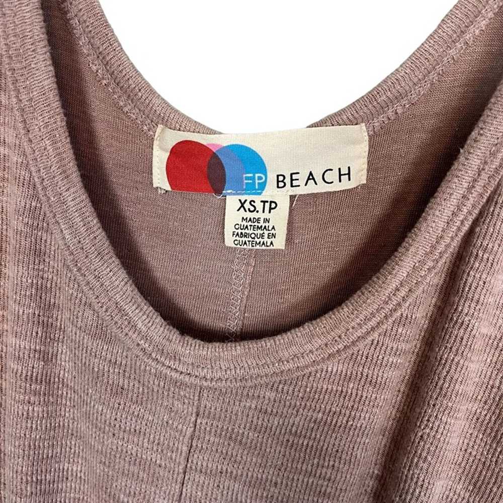 Free People Beach Bicoastal Jumpsuit Tan Size XS - image 3
