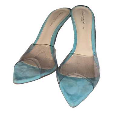 Gianvito Rossi Plexi leather heels
